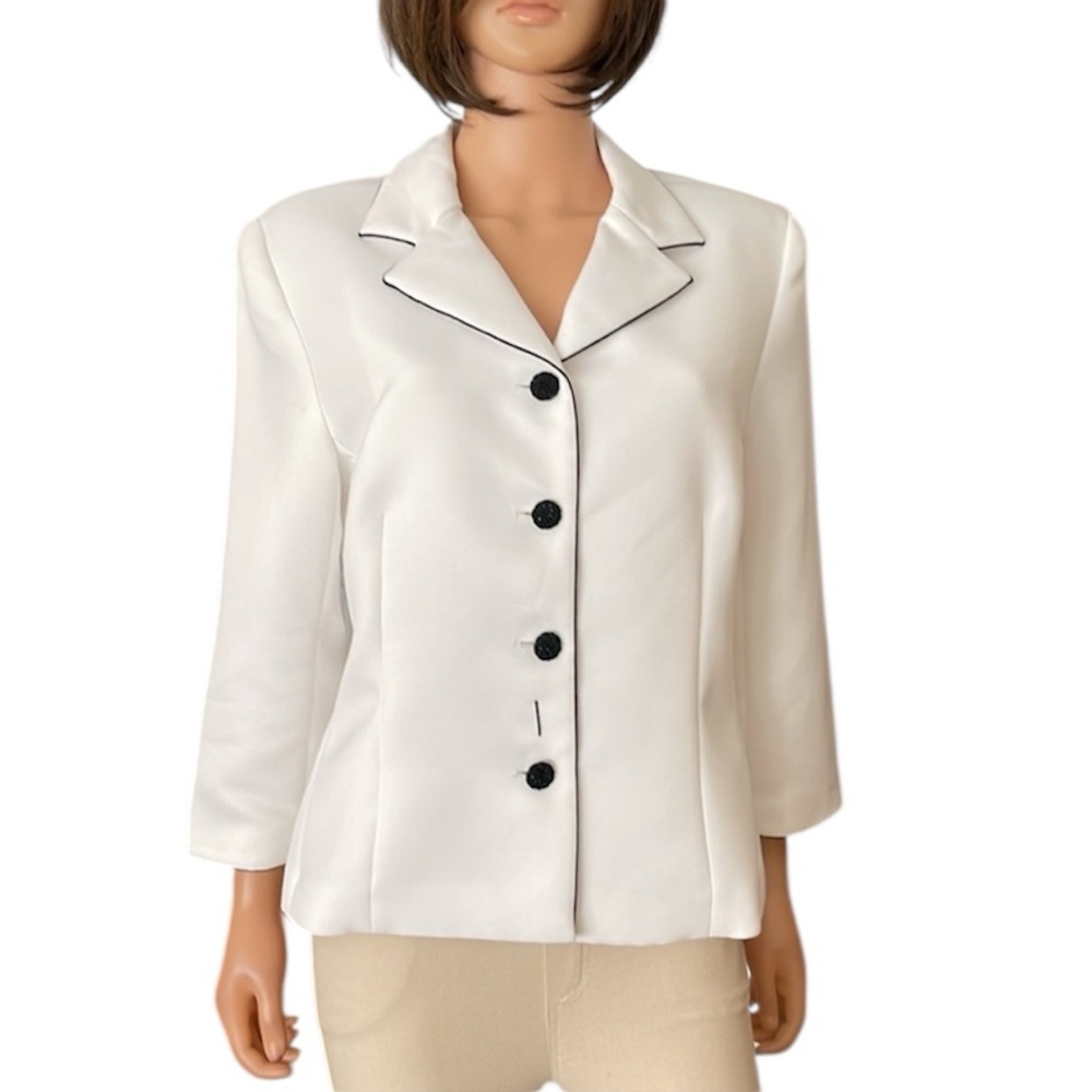 Vintage NWT Talbots white blazer